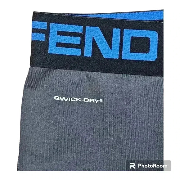 Layer 8 Kwick-Heat Kwick-Dry 11 L8 Defend leggings Gray print # L64465 XL - Picture 3 of 6